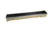 Entwässerungsrinnen, Belastungsklasse A-15, Model ST-100, Kunststoffrost_langstabrost, Länge 1m - Gesamtansicht