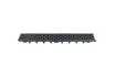 Entwässerungsrinnen PVC 6.3cm A-15 Kunststoff Stegrost - Gesamtansicht