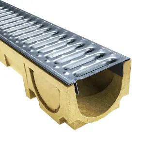 Hauptbild von Entwässerungsrinnen ST-100 A-15 Verzinkt  50cm