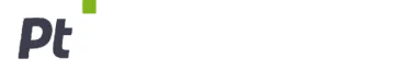 white logo with green